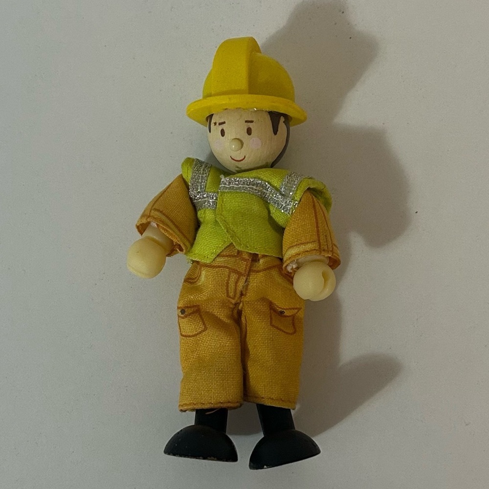 LE TOY VAN BUDKIN Figure Doll - Charlie the Workman